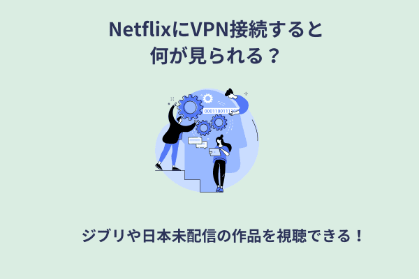 Netflix vpn接続