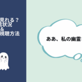 ああ私の幽霊さま