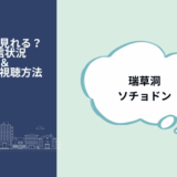 ソチョドン
