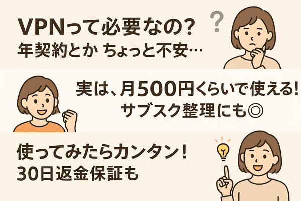 VPN不安 デメリット